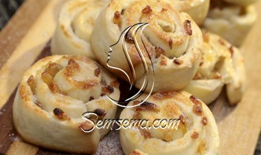 الخبز بالزبيب بالفيديو