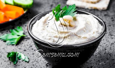 بيوريه الفاصوليا البيضاء لمقبلات شهية