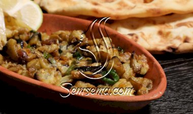 حمسة الباذنجان بالفيديو