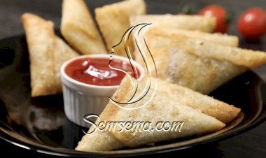 السمبوسة بحشوة الشاورما المبتكرة بالفيديو