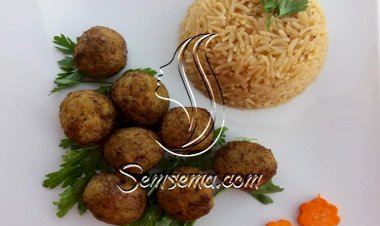 كفتة الدجاج مع الأرز