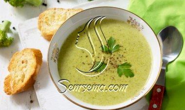 شوربة البطاطس بالبروكلي