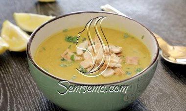 شوربة العدس بالجزر