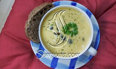 شوربة الفطر والذرة