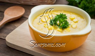 شوربة الشوفان بالذرة والدجاج ب 15 دقيقة