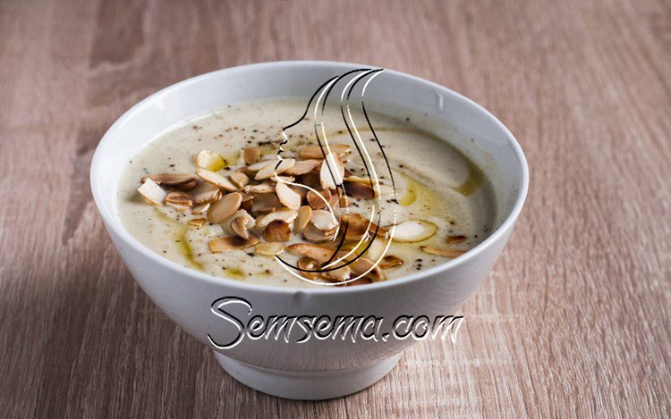 طريقة عمل شوربة اللوز