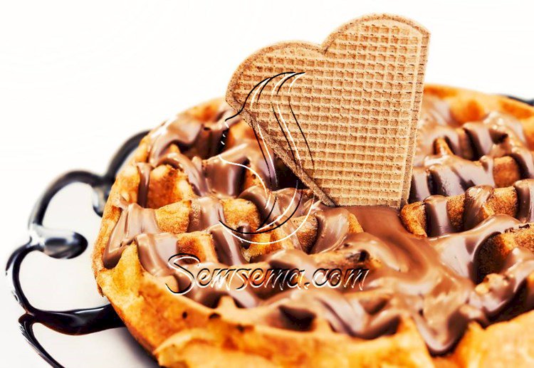 طريقة عمل الوافل بالنوتيلا