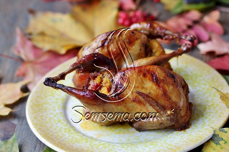 طريقة عمل الحمام المحشي بالأرز