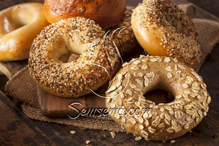 خبز البيجل بالشوفان قليل السعرات الحرارية