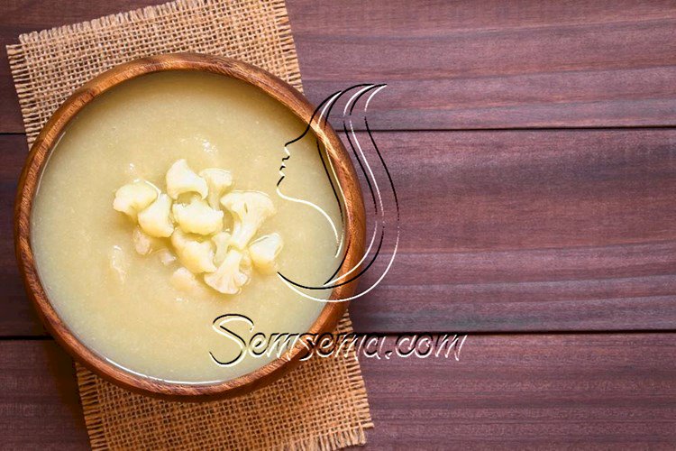 طريقة عمل شوربة القرنبيط الكريمي