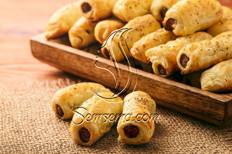 طريقة عمل رولات الباف باستري بالسوسيس