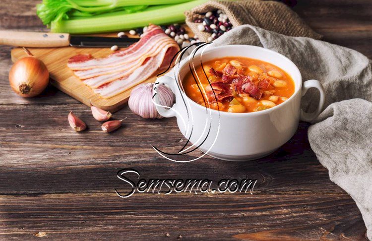 طريقة عمل شوربة الفاصوليا بالكريمة