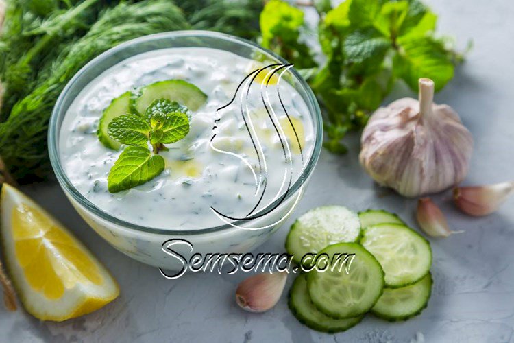 طريقة عمل سلطة الزبادي بالخيار والمايونيز