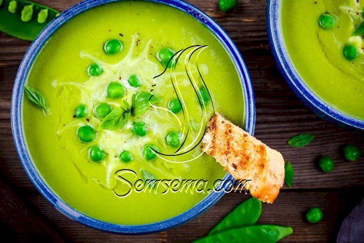 طريقة عمل شوربة البسلة بالبروكلي