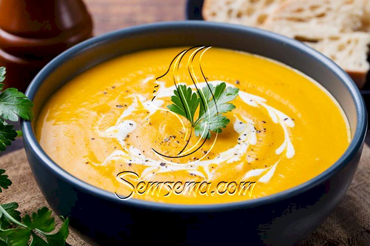 طريقة عمل شوربة القرع بالجرز