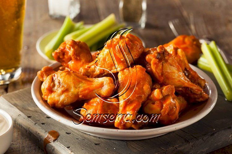طريقةعمل أجنحة الدجاج سويت آند ساور