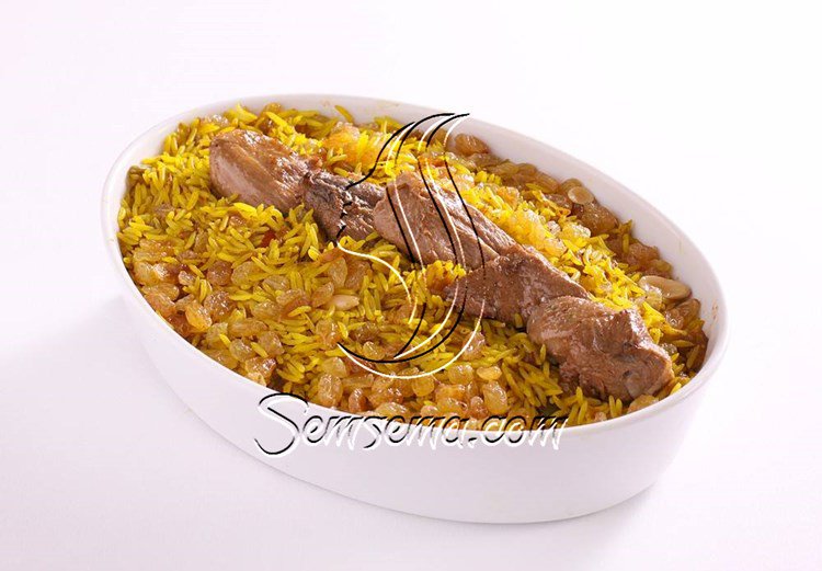 طريقة عمل أرز بخاري باللحم