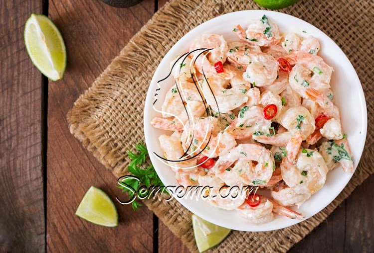 طريقة عمل جمبري كريمي بصوص الليمون