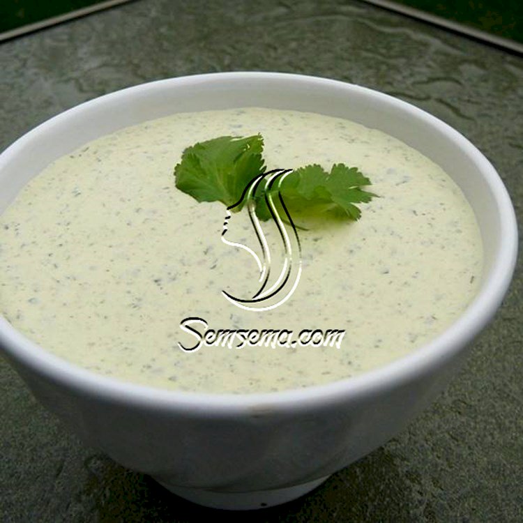 طريقة عمل صوص الكزبرة الكريمي