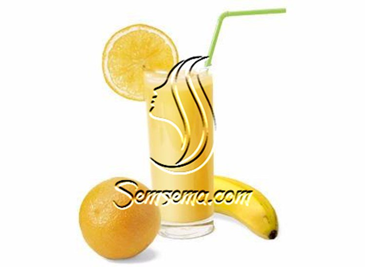 طريقة عمل سموثي البرتقال والموز