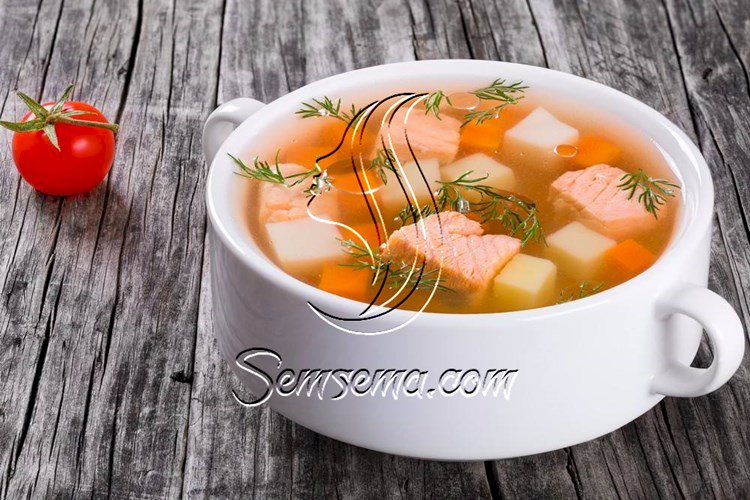 طريقة عمل شوربة السمك الروسية