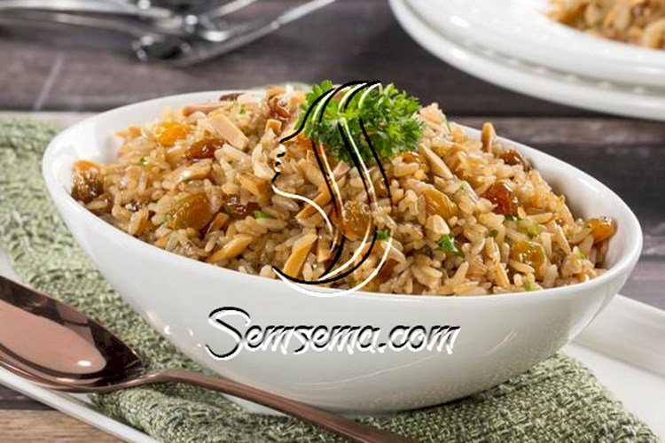 طريقة عمل الأرز البني بالكبد والقوانص