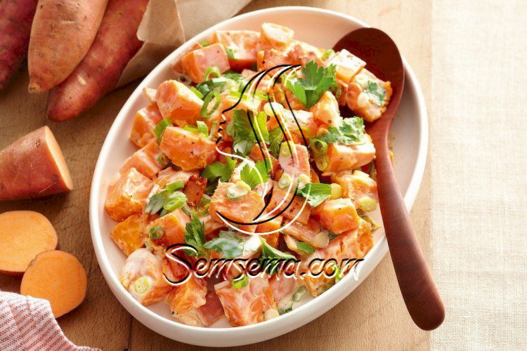 سلطة البطاطا الحلوة