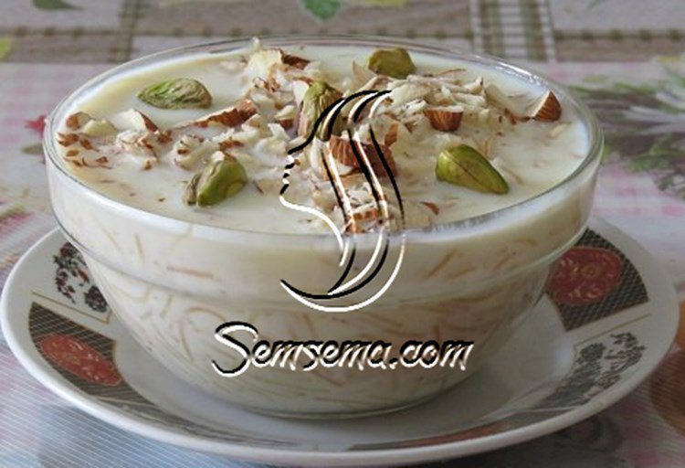 طريقة عمل حلاوة الشعيرية بالحليب