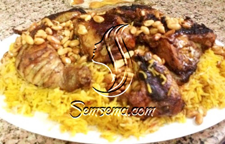 طريقة عمل الأرز المدخن على الفحم