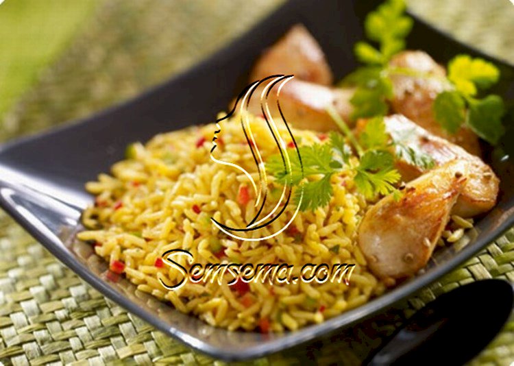 طريقة عمل الرز بالزعفران والدجاج