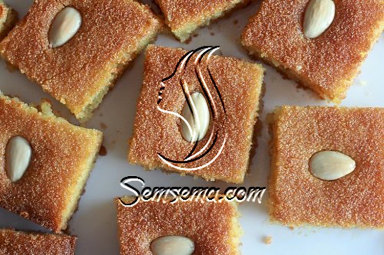 طريقة البسبوسة اليمنية بالزبادي الاصلية