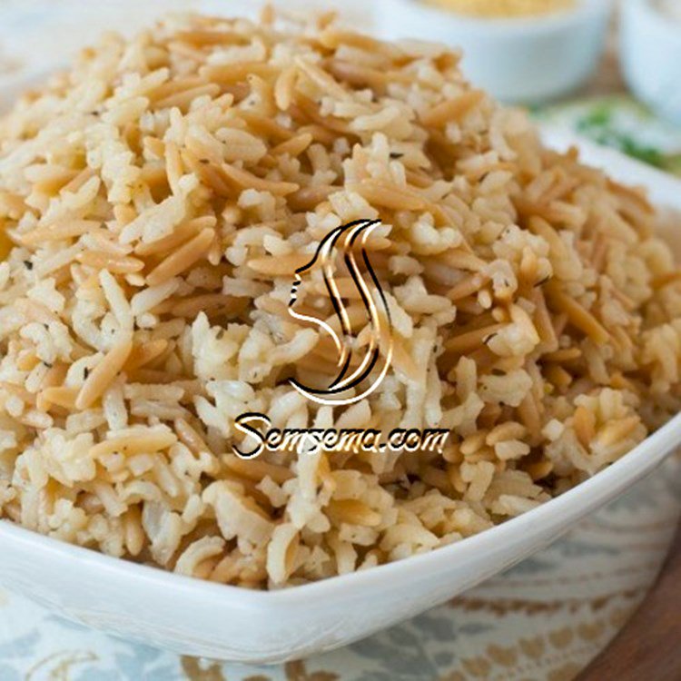 طريقة عمل ارز مفلفل بالشعيرية