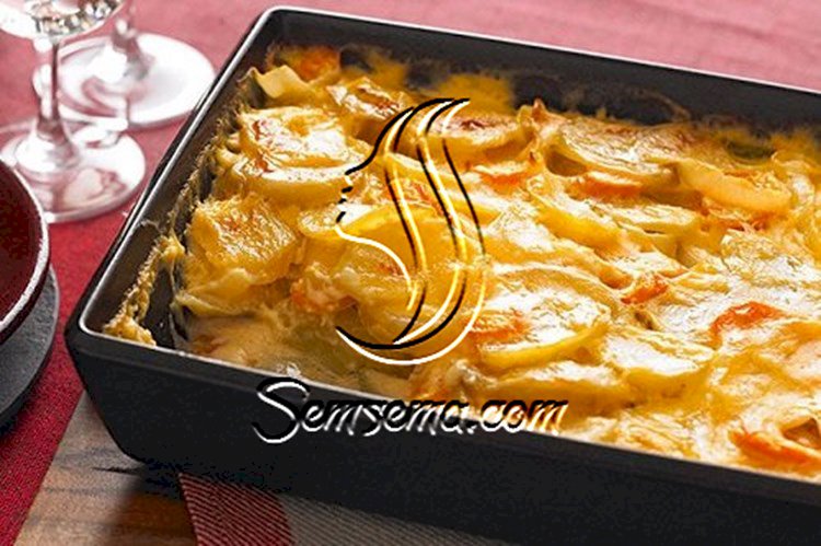 طريقة عمل غراتان البطاطا بالجبن