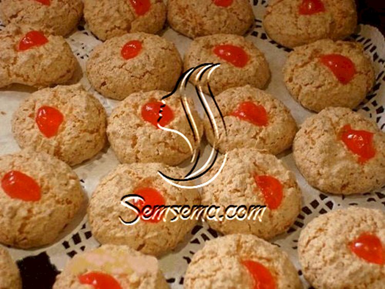 طريقة عمل بسكويت شكلمة جوز الهند