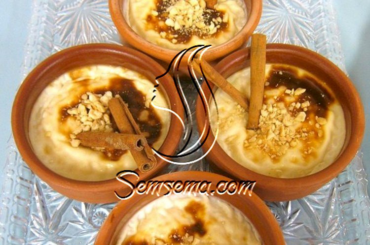 بودنج الارز بالحليب التركي في الفرن