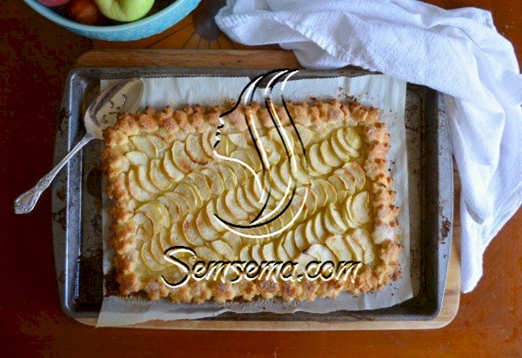 طريقة عمل تارت التفاح الفرنسية سهلة