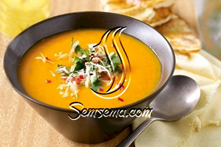 شوربة البطاطا الحلوة الصحية باسهل طريقة