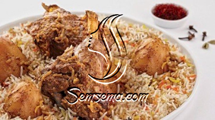 زربيان عدني باللحم على اصوله