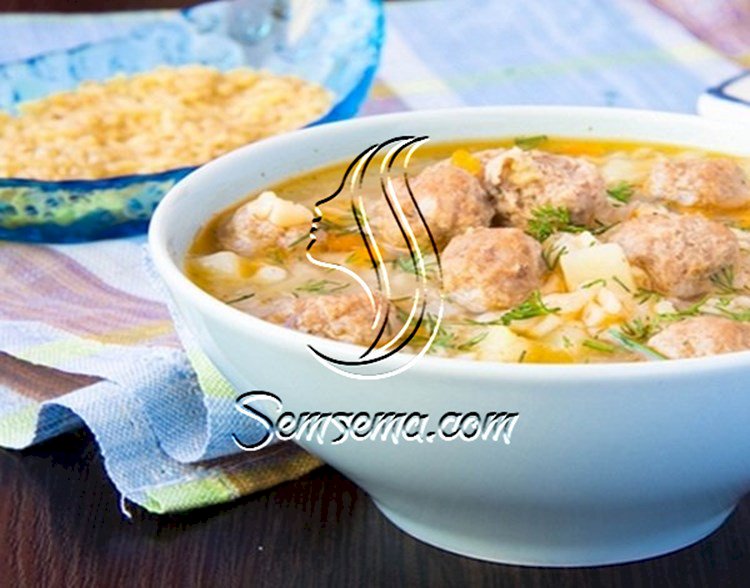 طريقة عمل شوربة كبة البرغل الملقسة