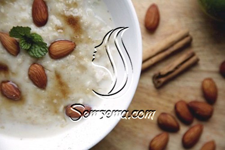 طريقة عمل عصيدة اللوز