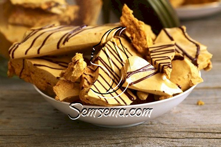 طريقة عمل الكراميل الهش المقرمش