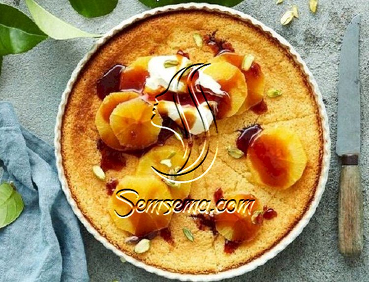 طريقه عمل كيكه البرتقال بالكراميل