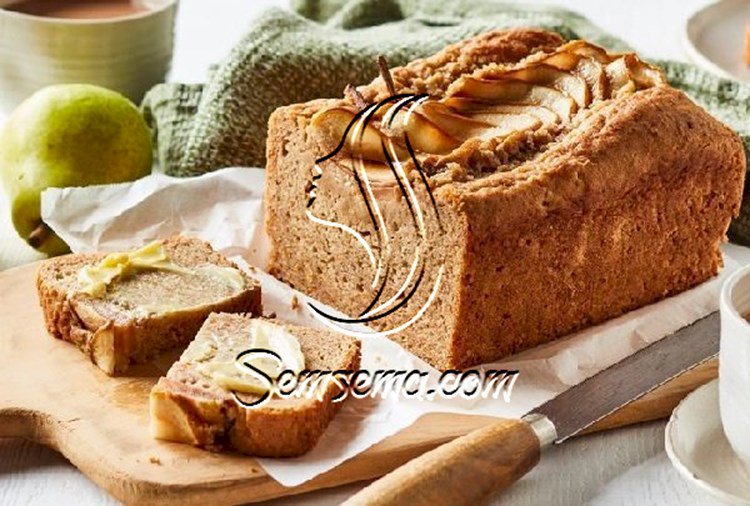 طريقة عمل كيكة الاجاص سهلة