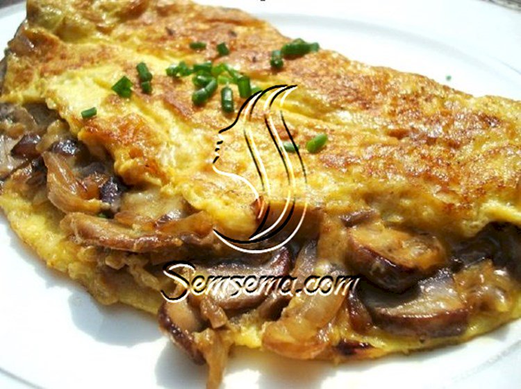طريقة عمل بيض اومليت بالفطر