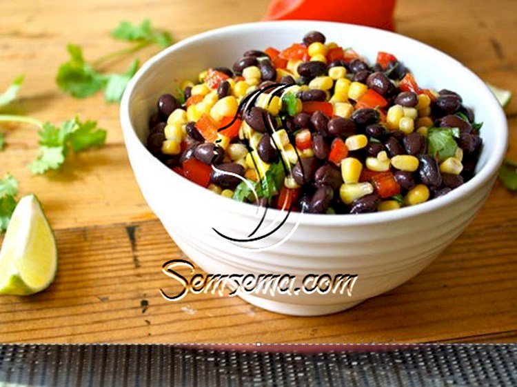 طريقة عمل سلطة الفول بالخضار
