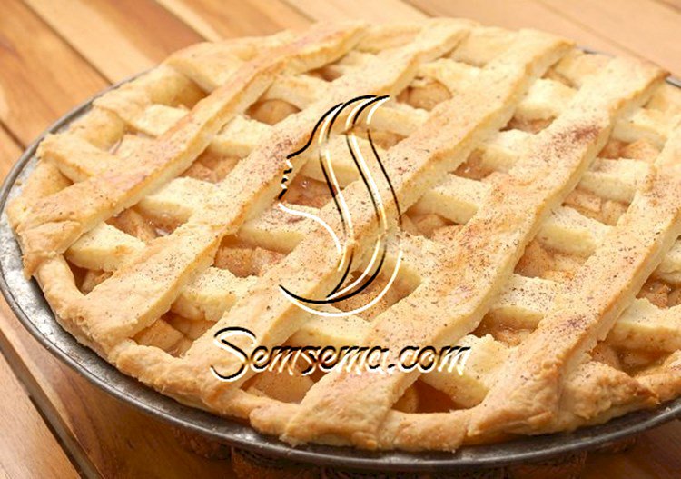 طريقة عمل فطيرة التفاح الامريكية