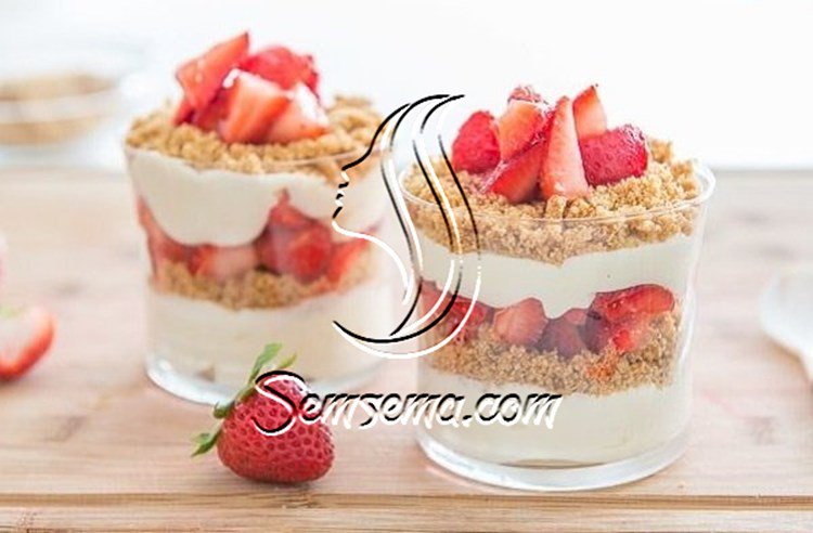 طريقة عمل كاسات تشيز كيك بارد