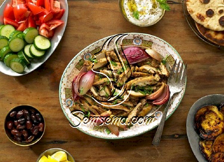 طريقة عمل شاورما الدجاج بالفرن