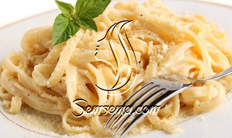 طريقة عمل المكرونة الإيطالية بالصوص الأبيض