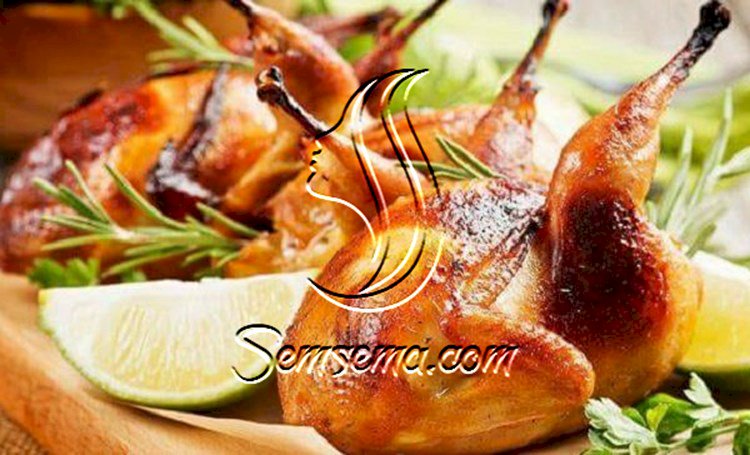 طريقة عمل طيور السمان بالفرن